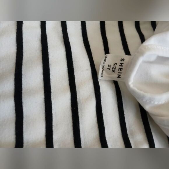 Girl Apparel Set with Stripes and Denim - Picture 11 of 13